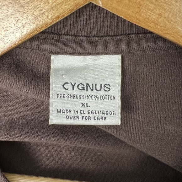 Vintage Y2K Cygnus Mens XL Shirt Sturgis Orange County Choppers Motorcycle Biker - Picture 4 of 5